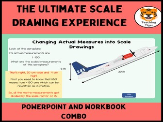 The Ultimate Scale Drawing Experience: PowerPoint and Workbook Combo