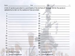 US Government-Citizenship Alphabetical Order II