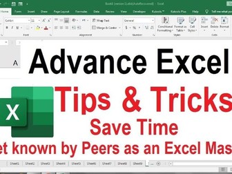 Advanced Excel Tricks & Tips