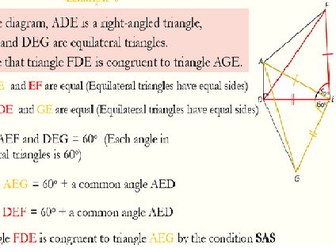 Congruence of Shapes - Proofs