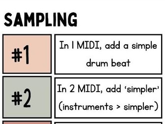 Ableton Sampling Step By Step Guide
