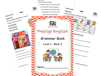 English Grammar Book – Level 1 – Book 3
