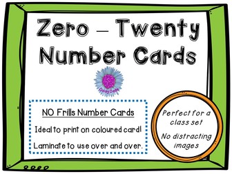Number Cards