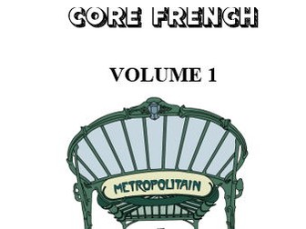 Core French vol 1, French as a second language (#1008)