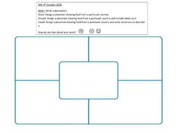 Design a Placemat Template | Teaching Resources