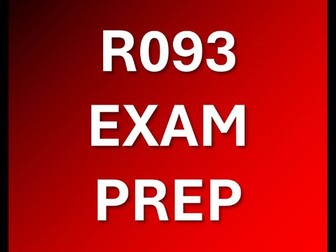 R093 Creative iMedia Exam Prep