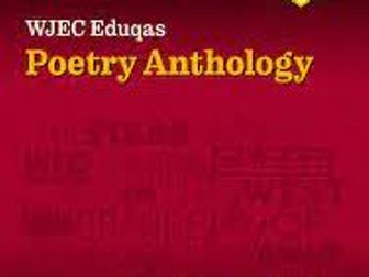 Eduqas Poetry Anthology - what's in a title?