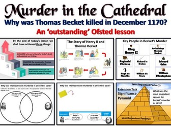 Henry and Becket - Why was Becket killed in Canterbury Cathedral in December 1170?