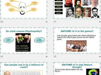A Level Psychology Taster Lesson - Forensic