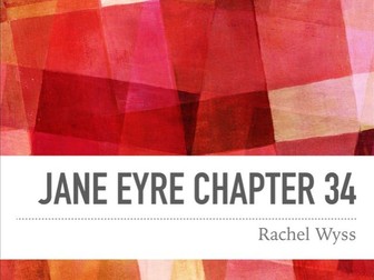 Jane Eyre Chapter 34