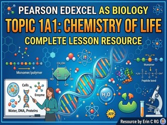 AS Biology Topic 1A1 Chemistry of Life Pearson Excel International
