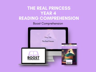 FREE 3 Lessons - Year 4 Reading Comprehension: The Real Princess