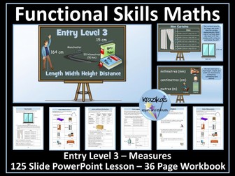 Length - Functional Skills Maths - Entry Level 3