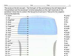 Health-Personal Hygiene Word Links