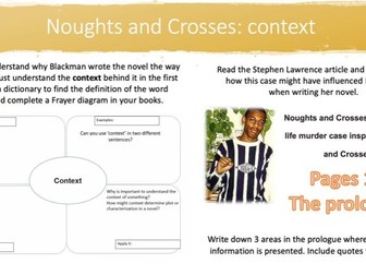 KS3 Noughts and Crosses - Whole Unit of Work