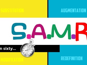 SAMR in 60 minutes: Professional Development Bundle