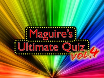 Ultimate General Knowledge Quiz Vol.4