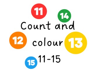 Count and Colour 11-15