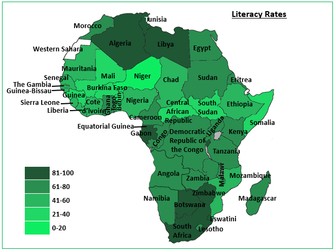 Africa: Literacy Rates and Female Inequality in Education