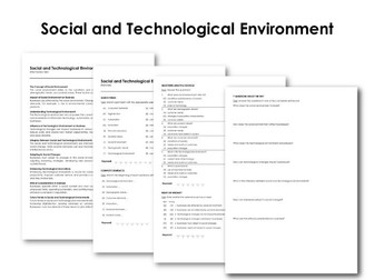 Social and Technological Environment