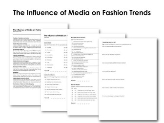 The Influence of Media on Fashion Trends