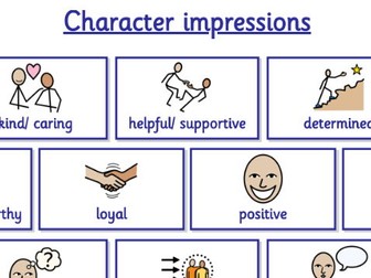 Widget - Character Impression Poster