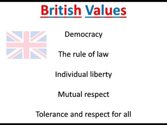 Britain's Got Values - A British Values Class Assembly