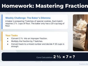 Mixed numbers and improper fractions (FS Maths level 2)