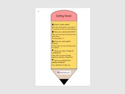 Editing Pencil Teaching Resources Editing Pencil Teaching Resources
