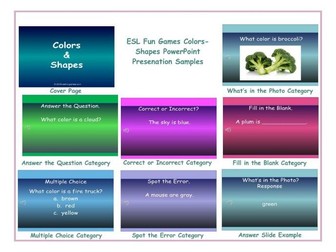 Colors-Shapes PowerPoint Presentation