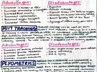 Impact of specialist training methods on energy systems