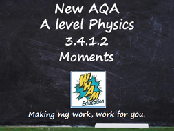 AQA A Level Physics 3.4.1.2 Moments