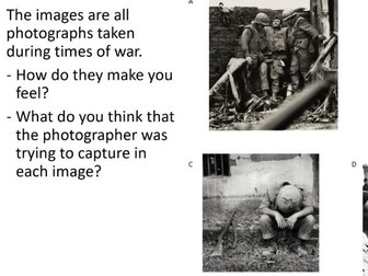 Edexcel iGCSE Poetry: War Photographer