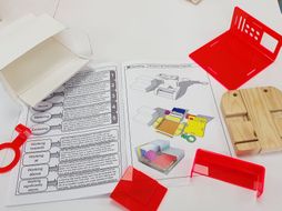 Desktop Organiser Booklet, files and Spreadsheet