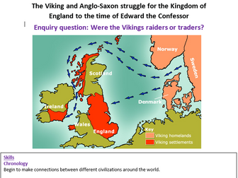 Viking and Anglo-Saxon struggle for England planning and resources