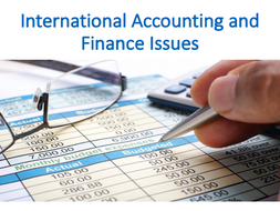 international accounting business finance issues