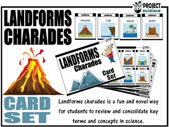 Landforms Charades