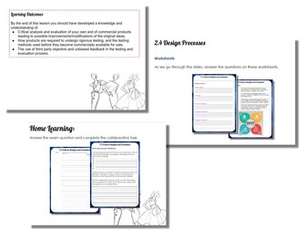 A Level Fashion & Textiles - 2.5 Critical Analysis and Evaluation