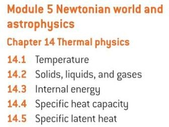 OCR A level Physics: Thermal Physics