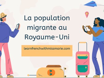 Compréhension écrite FLE A2 - Population Migrante au Royaume-Uni