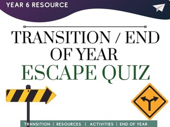 End of year escape quiz