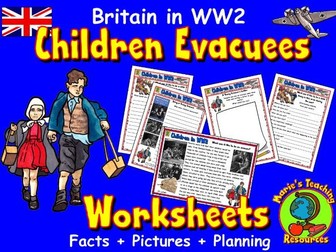 BRITAIN IN WW2 – Children Evacuees