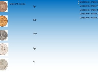 Learning the British pence coins