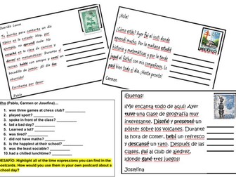 Qué hiciste en el instituto?