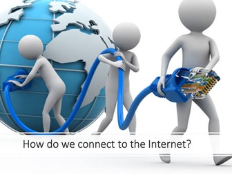 How do we connect to the internet?