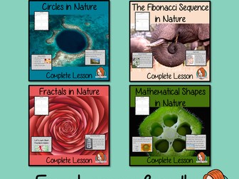 Mathematics in Nature Lesson Bundle