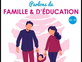 French: Let's talk about family and education