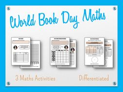 world book day maths ks2 and ks3 analysing books 3