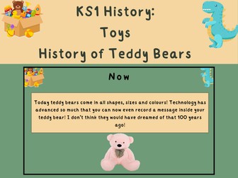 KS1 History Lesson: History of Teddy Bears