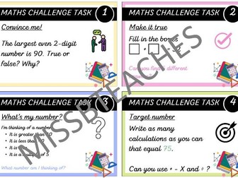 Y2 Brain Booster Challenge Cards